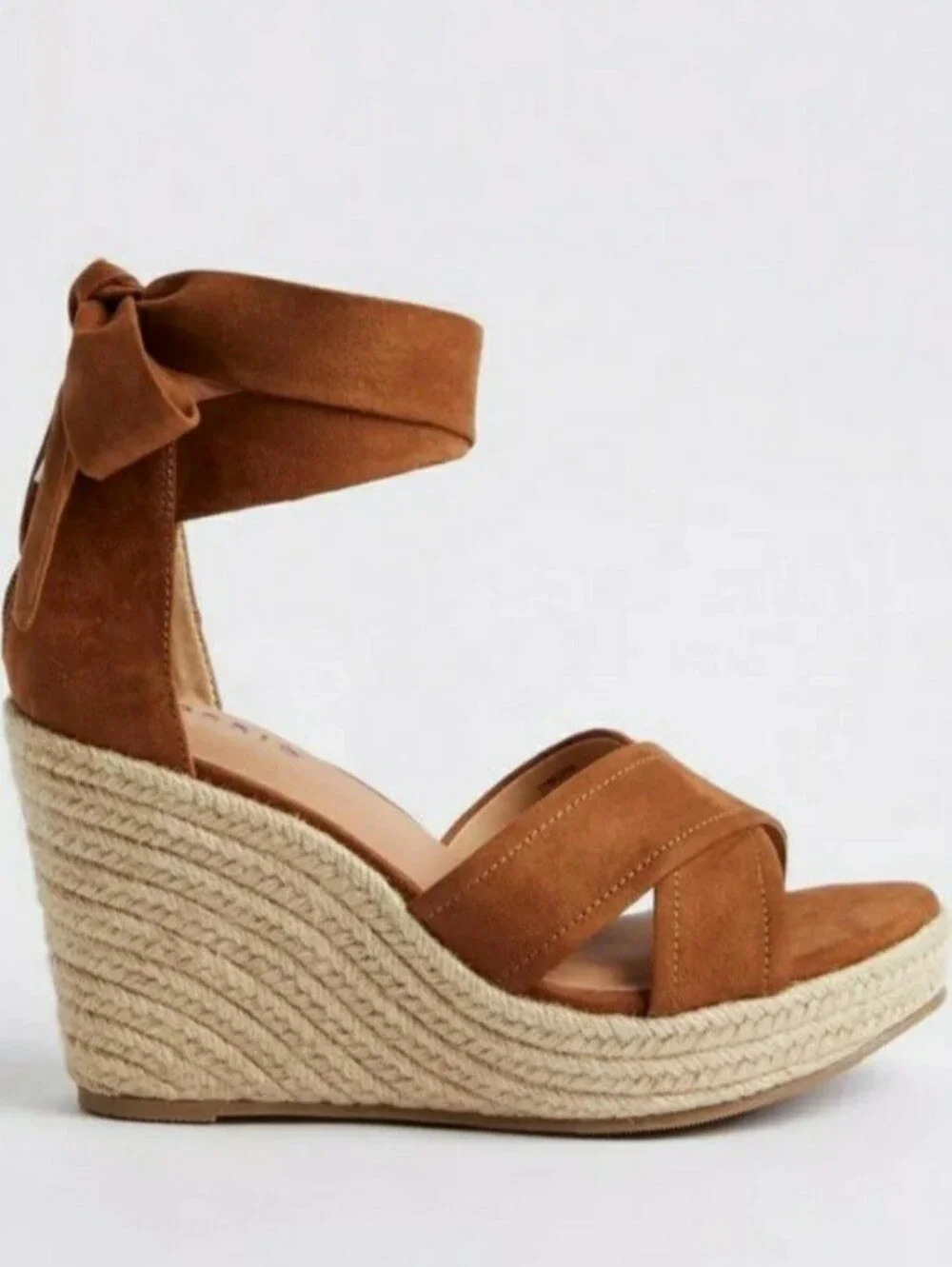 Torrid Lace-Up Espadrille Wedges